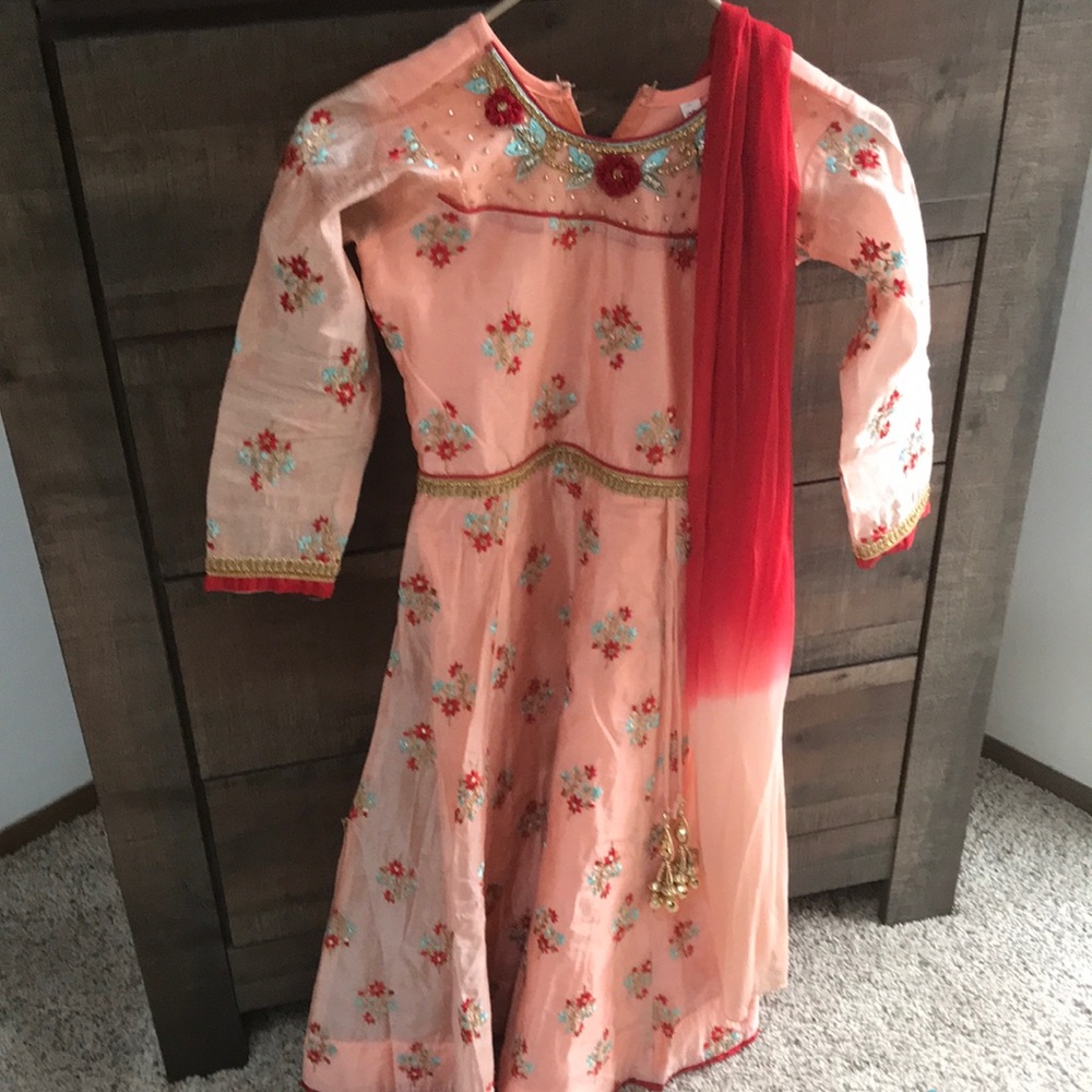 Little girls long  frock ( Anarkali)